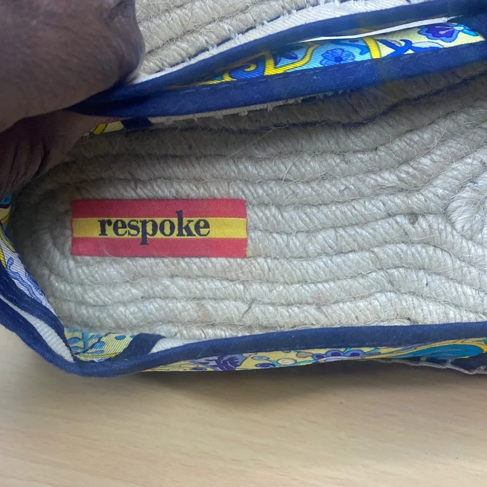 Vibrant Patterned Espadrille Slip-Ons - Picture 8 of 11